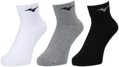 WJ86 ミズノ 3Pソックス ショート  ミックス