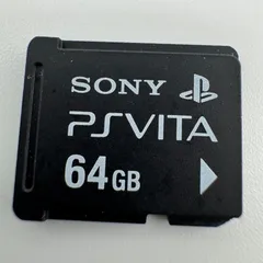 SONY PS Vita メモリーカード 64GB 送料込み PlayStation SONY PS Vita メモリーカード 64GB 初期化済 純正品 動作品