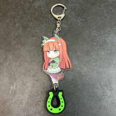 C91 ウマ娘 フジキセキ ラバー蹄鉄付きアクリルキーホルダー - メルカリ