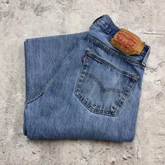 リーバイス501　ストレート　デニムパンツ　古着　ライトインディゴ　W33