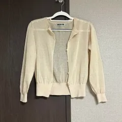 Free レディース ベージュ カーディガン/一回 着用