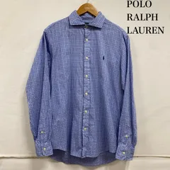 Polo by RALPH LAUREN ポロバイラルフローレン シャツ、ブラウス 長袖 ワイドカラー ポニー刺繍 長袖 チェック