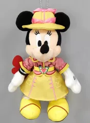 【中古】ぬいぐるみ ミニーマウス(グリーティングトレイル) ぬいぐるみバッジ 「ディズニー」 東京ディズニーシー限定