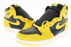 ナイキ NIKE AIR JORDAN 1 RETRO HIGH OG POLLEN エアジョーダン1 ハイ パラン 555088-701 27.5 イエロー ブランド古着ベクトル 中古▲■250907