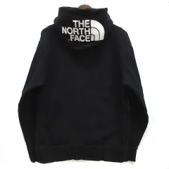 ザノースフェイス THE NORTH FACE リアビュー フルジップ フーディー スウェット パーカー 裏起毛 Rearview FullZip Hoodie NT11930 ブラック 黒 M