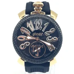 GaGaMILANO Neymar Jr. 500本限定　腕時計　カーボン手巻き GaGaMILANO Neymar Jr. 500本限定 腕時計 カーボン手巻き ガガミラノ