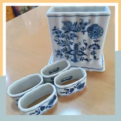 Blue Danube ブルーダニューブ 丸型カバーバターディッシュ 2個セット