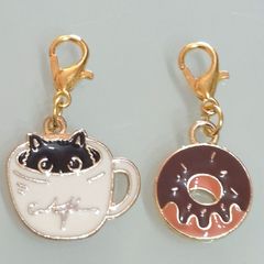 ドーナツ猫ちゃんのめじるしアクセサリー(⁠.⁠ ⁠❛⁠ ⁠ᴗ