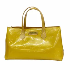 Louis Vuitton ヴェルニ ハンドバッグ ゴールド ウィルシャーPM Louis