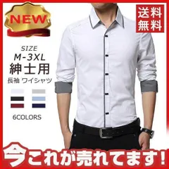 ワイシャツ 長袖 デザイン おしゃれ 形態安定 セット メンズ Yシャツ シャツ 紳士 お洒落 ビジネス レギュラー ノンアイロン 形状記憶ccmzzcsn0831p005