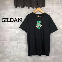 『GILDAN』ギルダン (S) プリント半袖Tシャツ / ブラック
