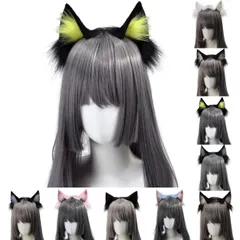新品 [Ligwon] 猫耳 カチューシャ ロリータ ヘッドドレス 獣耳 リボン ヘアアクセサリー 髪飾り 蝶結び レース ねこ耳 ゴスロリ メイド 仮装小物 森ガール ヘッドアクセサリー かわいい ハロウィン パーティー イベント 学園祭 文化祭 お茶会