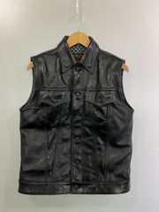 A&Gエーアンドジー レザーベスト シルバー925本革&スティングレー
