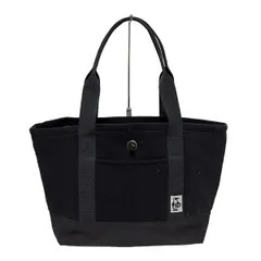 CHUMS(チャムス) トートバッグ - 黒×ダークグレー コットン