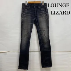 LOUNGE LIZARD 新品タグ付き　パンツ　スラックス　ラウンジリザード Amazon.co.jp: ラウンジリザード LOUNGE LIZARD デニムパンツ