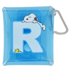 [SNOOPY] クリアポーチ クリアマルチケース SS イニシャルY スヌーピー SPZ-3612