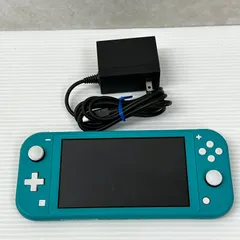 Nintendo Switch Lite ターコイズ  本体＋ACアダプター 中古品 smghsw092286