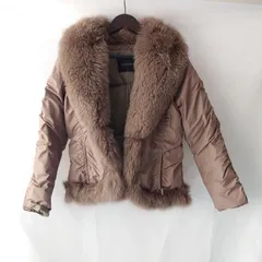 美品！   ノーベスパジオ  NOVESPAZIO    フォックスファー ダウンジャケット サイズ36