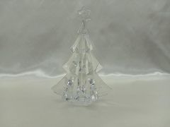 Baccarat バカラ クリスマスツリー 置物 オブジェ クリスタル クリア
