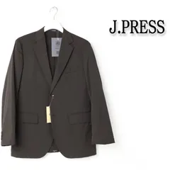 新品 J.PRESS ジェイプレス 軽量 メカニカル ストレッチ ジャケット ビジネス セットアップ ダークブラウン AB5  BM # 281