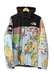 シュプリーム SUPREME ×THE NORTH FACE ノースフェイス 14SS Expedition Coaches Jacket エクスペディション 地図 マップ柄 コーチ ジャケット マウンテンパーカー NP01440 M ☆AA★251102