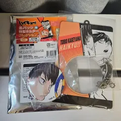ハイキュー 影山 缶バッジ & 特製ホルダー コレクション