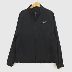 リーボック REEBOK HS M トラックスーツ ジップアップ ジャケット ブラック XL