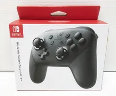 【中古（未使用に近い）】任天堂 純正 Nintendo Switch Proコントローラー ブラック　スイッチ プロ コントローラー