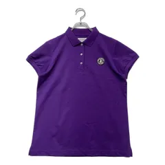 中古 レディース ジャックバニー Jack Bunny!! 半袖ポロシャツ 2(L) 紫 パープル シンプル