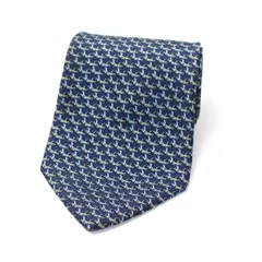 サルバトーレフェラガモ シルク ネクタイ 中古 Bランク Salvatore