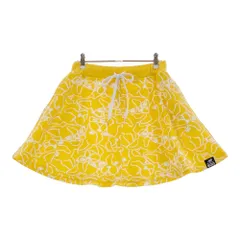 サイズ：2 NEW BALANCE GOLF ニューバランス  フレアスカート ボストンテリア 総柄 イエロー系 [240101546155] ゴルフウェア レディース ストスト