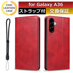 スマホケース galaxy a36 5g ケース galaxya365gケース スマホケース galaxy a365g カード 収納 galaxy a365g ケース 手帳型  galaxy a36 5g スマホケース スマホカバー レッド
