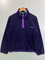 レア 90s Patagonia パタゴニア 千鳥格 シンチラ スナップT 総柄