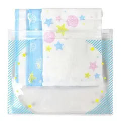 マリン ガーゼ マスク 子供 キャラクター 子ども 用 こども 洗える キッズ 男の子 女の子 ギフト 3枚セット 綿 ブルー