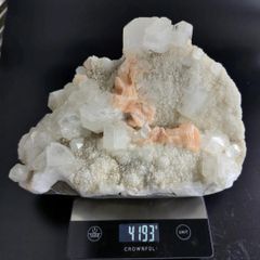 極上共生】スカルドゥ産 マルチミネラル クラスター 890gトパーズ
