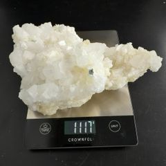 秋田県 荒川鉱山天然石 水晶クラスター 原石 761g - メルカリ