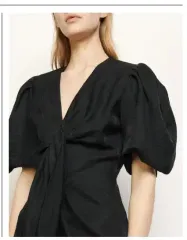 サンドロ SANDRO リボン ストラップ ONE PIECE 34 サイズ 正規品