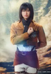 【中古】キャラカード 七木奏音(ミカサ・アッカーマン)/全身 ランダムクリアカード 「『進撃の巨人』-the Musical- 日本凱旋公演」