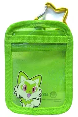 【中古】財布・パスケース ニャオハ(グリーン) クリアパスケース 「ポケットモンスター」