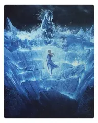【中古】アニメBlu-ray Disc アナと雪の女王2 4K UHD MovieNEX スチールブック[Amazon.co.jp限定]