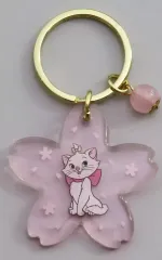 【中古】キーホルダー マリー(おしゃれキャット) 「ディズニーキャラクター シークレットキーホルダー 桜」 ディズニーストア限定