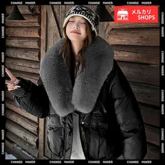 【送料無料】エコダウンジャケット ファー襟 中綿アウター ダウンジャケット レディース ショート丈 フェイクダウンコート 韓国風 ダウンブルゾン ジャンパー カジュアル アウター おしゃれ 冬 着やせ 厚手 ブルゾン 新品 未使用 CH92NUOXI-001