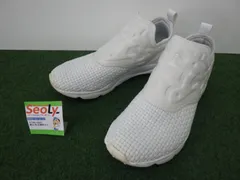 リーボック Reebok フューリーライト 24.5㎝ スリッポン 白 ホワイト 中古品