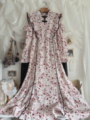 PINK HOUSE × キューピー 巻スカートエプロンワンピース - メルカリ