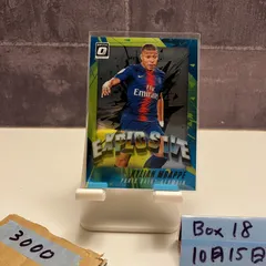 2018-19 Panini Donruss Optic Kylian Mbappe Paris Saint-Germain Explosive カード