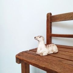 内野隆文 冬の旅 絵画 F4号 現代アート 人物 肖像 崇高 額縁 真作