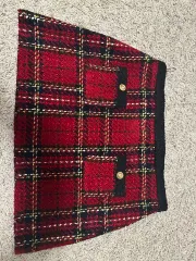 ZARA ザラ ツイード ミニスカート XL