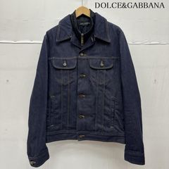 DOLCE&GABBANA スウェードレザー デニム 切替 ジャケット XL - メルカリ