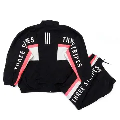 アディダス adidas マストハブ ウインドブレーカー セットアップ ジャケット パンツ 黒 ブラック O