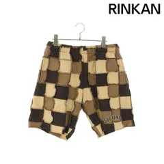 シュプリーム 22SS Reverse Patchwork Sweatshort スウェットハーフ